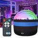Ночник-проектор звездного неба RGB + пульт ДУ, от USB, AT-0 / Светодиодная вращающаяся лампа 234574659 фото