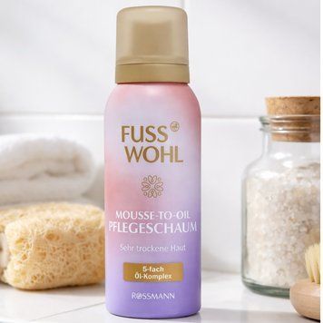 Пінка для ніг, 100мл, Fuss Wohl Mousse to Oil / Скраб для ніг / Пінка для розм&rsquo;якшення ороговілої шкіри 345609898 фото