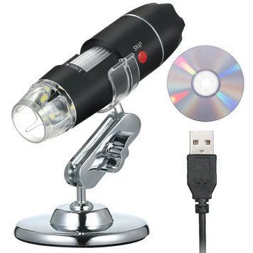 Цифровий мікроскоп на підставці 2MP, 1600x, від USB / Портативний трихоскоп / USB мікроскоп 234578619 фото