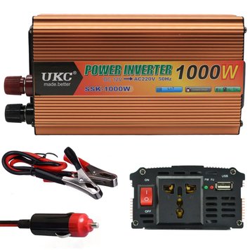 Преобразователь напряжения 12V-220V, с USB, SSK-1000W / Автомобильный инвертор постоянного тока 234573191 фото