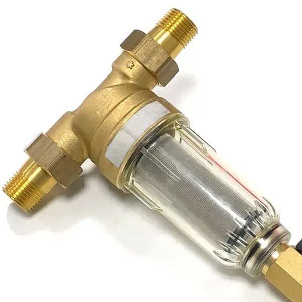 Фильтр для горячей воды, самопромывной, 1/2", 70&deg;C, SPF06-1/2 AAМ/ Фильтр механической очистки воды /Самопромывной фильтр 345605309 фото