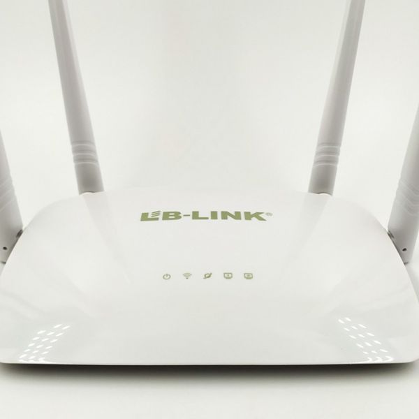 Wi-fi роутер до 300 Mbps LB-LINK BL-WR450H / Маршрутизатор для дому 4 антени 234560435 фото