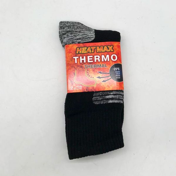 Зимние мужские носки Thermo, до  -25 градусов, универсальный размер / Шерстяные термоноски  123462107 фото