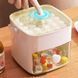 Форма для льда с контейнером и щипцами на 48 кубиков, 16x15х14,5см, Белая / Кухонный лоток для льда / Контейнер для льда 234595848 фото 4