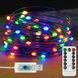 Гирлянда "Роса" от USB, 60 м, 600LED+пульт, Микс / LED гирлянда на елку / Светодиодная гирлянда новогодняя 23458830301 фото 1