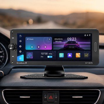 Автомагнитола блютуз 10,26" с сенсорным экраном, 901W, Черная / Магнитола в машину / Магнитола в автомобиль 234596480 фото