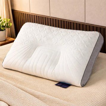 Подушка для сну з ефектом пам'яті 65х40см, Optimal Sleep / Ортопедична подушка 234578572 фото