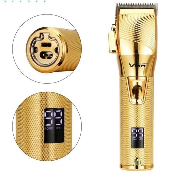 Аккумуляторная машинка для стрижки волос + 6 насадок, с USB, VGR V280 / Беспроводной триммер для стрижки 234574705 фото