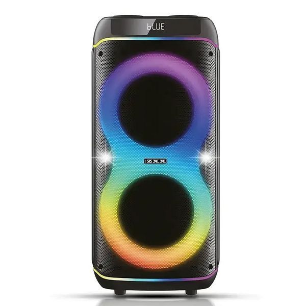 Портативная колонка Bluetooth, 80Вт, 2x8" 2 микрофона, пульт, ZXX-8085, Черная / Bluetooth колонка караоке / Колонка с микрофонами 234595740 фото Портативная колонка Bluetooth, 80Вт, 2x8" 2 микрофона, пульт, ZXX-8085, Черная / Bluetooth колонка караоке / Колонка с микрофонами 234595740 фото