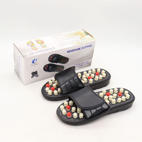 Рефлекторні масажні тапочки для ніг 40-41р , Massage Slipper NJ-498 / Взуття з ефектом акупунктурного масажу 23456545201 фото