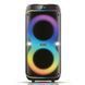 Портативная колонка Bluetooth, 80Вт, 2x8" 2 микрофона, пульт, ZXX-8085, Черная / Bluetooth колонка караоке / Колонка с микрофонами 234595740 фото 4