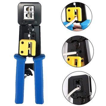 Кліщі для обтиску, RJ45, RJ11 / Кліщі обтискні / Інструмент для обтиску 345603480 фото