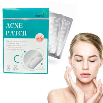 Патчі від прищів та акне 72 шт Acne Patch / Пластир косметичний для лікування акне 234574162 фото