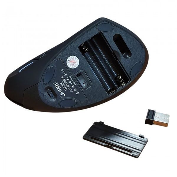 Бездротова миша з USB адаптером, від батарейок, JEDEL W925 / Мишка для комп'ютера і ноутбука / Мишка для ПК 234579514 фото