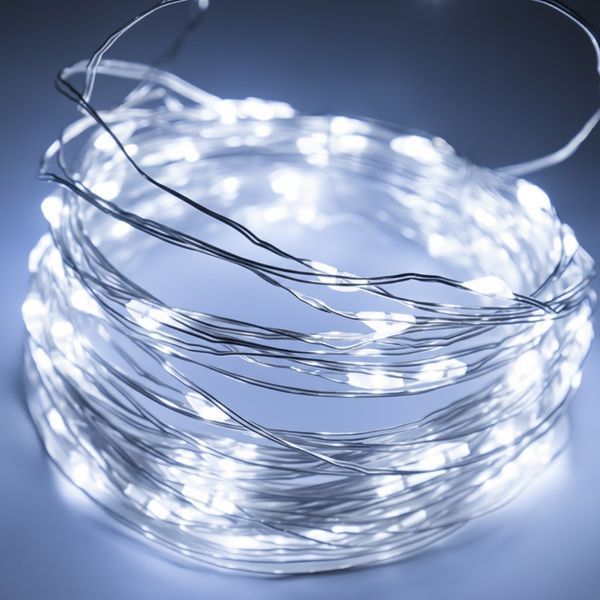 Гірлянда Кінський хвіст від мережі, 2м, 200LED, Біле світло / Світлодіодна гірлянда новорічна / Лед гірлянда на ялинку 234564356 фото