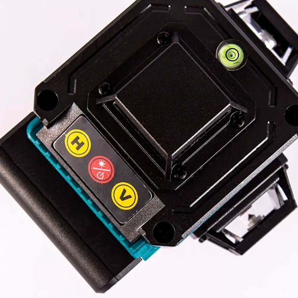 Аккумуляторный лазерный уровень с пультом в кейсе / Лазерный нивелир / Лазерный 4D уровень 234576420 фото