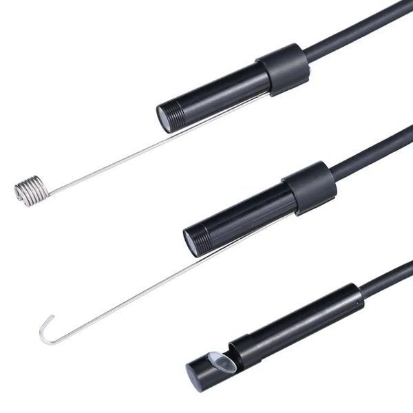 Камера ендоскоп для смартфона (5м, 5мм) з LED підсвічуванням / Гнучка ендоскопічна камера / Міні камера бороскоп 23456664301 фото