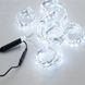 Гірлянда Кінський хвіст від мережі, 2м, 200LED, Біле світло / Світлодіодна гірлянда новорічна / Лед гірлянда на ялинку 234564356 фото 3