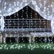 Гірлянда Водоспад від мережі 3х3 м, 480LED, Xmas, Холодний білий / Новорічна світлодіодна гірлянда штора 234560817 фото 5