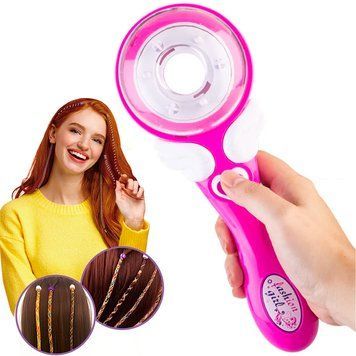 Машинка для плетіння кісок на батарейках, Hair machine / Прилад для автоматичного плетіння кісок 234568686 фото