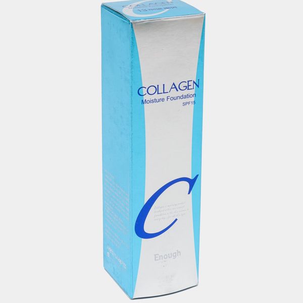 Тональний крем для лиця Collagen № 21 SPF 15, 100мл / Зволожуюча тональна основа з гіалуроновою кислотою 234568313 фото