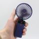 Портативний вентилятор акумуляторний, 2,5Вт, USB, Фіолетовий / Ручний вентилятор міні / Настільний вентилятор 23457945301 фото 3
