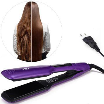 Праска для волосся керамічна VGR V 506, Фіолетова / Плойка випрямляч для волосся 234562840 фото