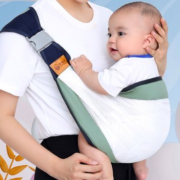 Слінг для новонароджених 0-36 місяців, BABY SLING AND182 / Дихаючий рюкзак-переноска для дітей / Рюкзак ерго для немовлят 234566603 фото