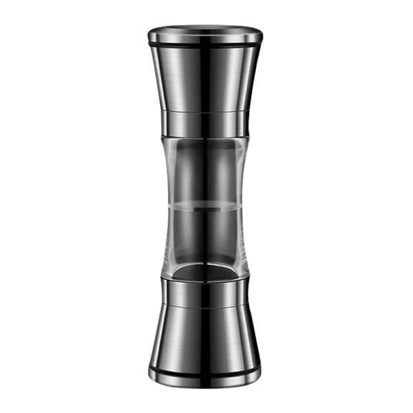 Млин для спецій 2в1, механічний, Duo Grinder / Двосторонній млин для перцю і солі / Подрібнювач спецій 234590683 фото