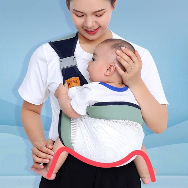 Слінг для новонароджених 0-36 місяців, BABY SLING AND182 / Дихаючий рюкзак-переноска для дітей / Рюкзак ерго для немовлят 234566603 фото