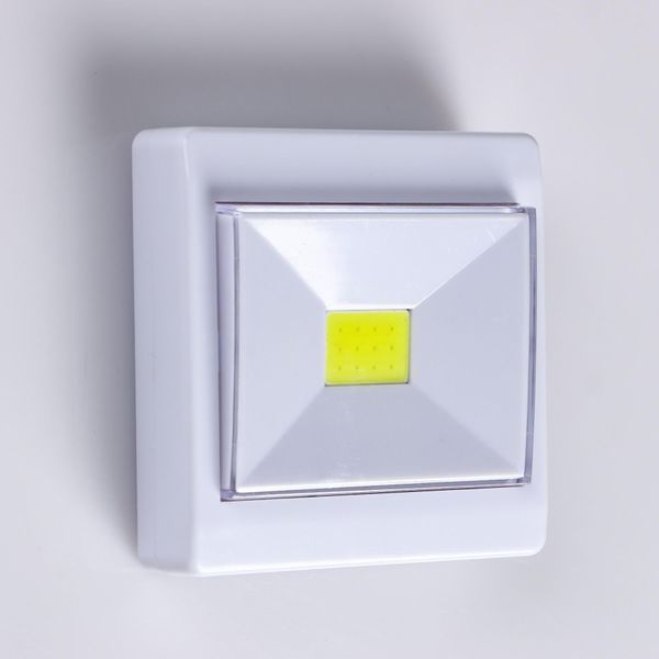 Светодиодный светильник на батарейках COB Light Switch / Ночная лампа на магните / Подсветка ночник в виде выключателя 234566225 фото