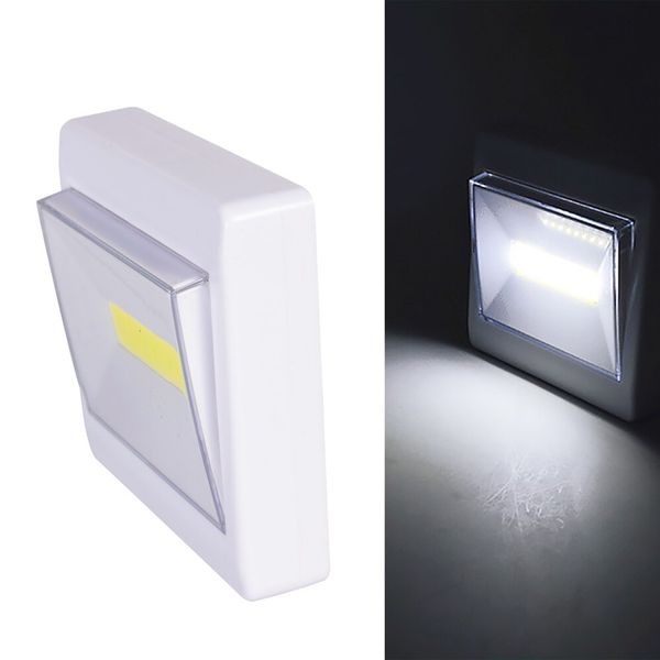 Светодиодный светильник на батарейках COB Light Switch / Ночная лампа на магните / Подсветка ночник в виде выключателя 234566225 фото