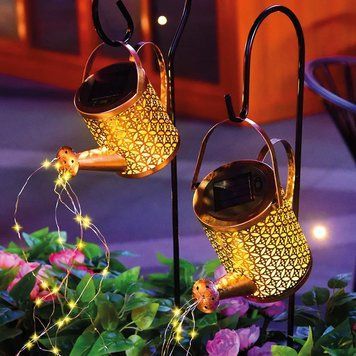 2шт Садовий ліхтар на сонячній батареї, 80 см Fairy lamp / Світильник садовий / Вуличний ліхтар 234567536(связка) фото