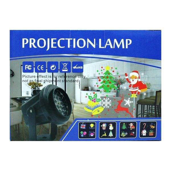 Лазерний проектор з 16-ма малюнками та кронштейном PROJECTION LAMP SE-328-01 / Лазерна установка-диско 234561655 фото