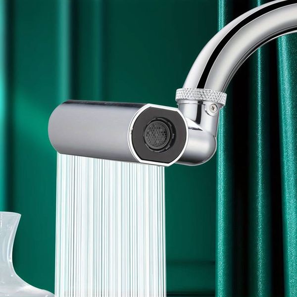 Насадка на кран Водоспад з поворотом 360°, 4 режими, SHOWER HEAD / Водозберігаюча насадка аератор на змішувач 234568743 фото