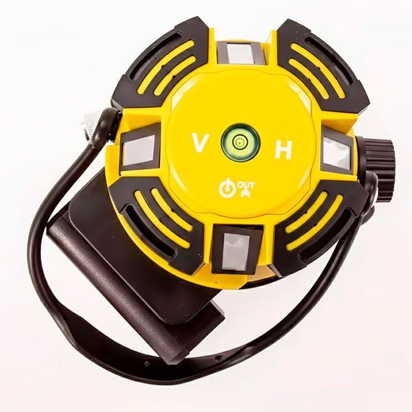 Лазерний рівень акумуляторний, 16 ліній, Зелений промінь, Жовтий / Будівельний рівень / Нівелір 234592103 фото