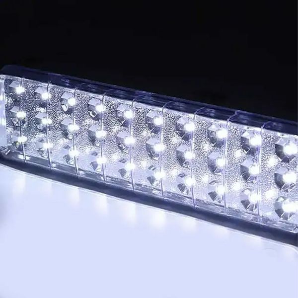Аварийная аккумуляторная лампа с USB-зарядкой, 63 LED, KD-715 / Светодиодный фонарик 234564411 фото