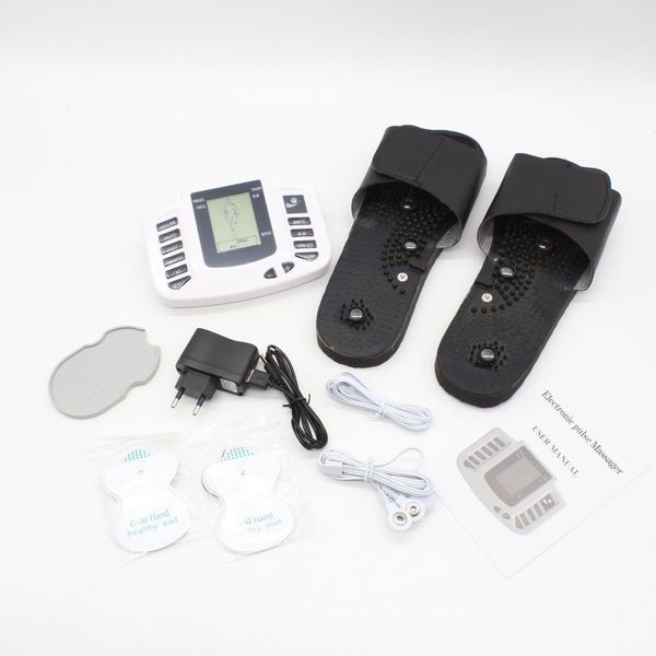 Рефлекторні масажні тапочки з міостимулятором, Digital Slipper JR-309A / Імпульсний масажер для ніг та всього тіла 234574132 фото