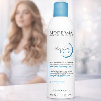 Зволожувальний спрей для обличчя і тіла, 300мл, Bioderma Hydrabio Soothing Refreshing Water / Заспокійлива освіжаюча вода 345610855 фото