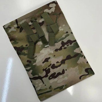 Підсумок для скидання магазинів, MOLLE, 35х25.5см, Мультикам / Тактичний підсумок для скиду / Сумка скидання магазинів 345712778 фото