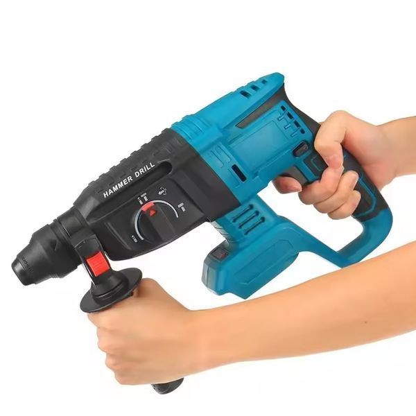 Акумуляторний перфоратор у кейсі + 2 акумулятори 20V / Безщітковий перфоратор / Ударний дриль-перфоратор 234573589 фото Акумуляторний перфоратор у кейсі + 2 акумулятори 20V / Безщітковий перфоратор / Ударний дриль-перфоратор 234573589 фото