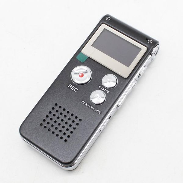 Цифровой диктофон с голосовой активацией и дисплеем, 8 Гб, MP3, от USB / Мини диктофон / Профессинальный диктофон портативный 234574710 фото