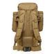 Рюкзак тактичний на 70 л (70х35х15см) XS1707 Койот / Армійський рюкзак / Туристичний рюкзак 234563302 фото 4