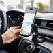 Автотримач для телефону, 4.5&ndash;7&Prime;, 360&deg;, Hoco H67, Чорний / Автомобільний тримач на присосці / Кріплення для телефону в авто 234596105 фото 4