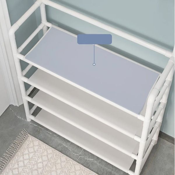 Вішалка для одягу з підставкою для взуття (154х60х29,5см), New simple floor clothes rack / Підлогова стійка-вішалка в передпокій 23456050301 фото