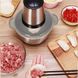 Кухонний подрібнювач 800Вт Cooking machine з чашею 2л / Електричний блендер для овочів та м'яса / Міні комбайн 234562413 фото 2