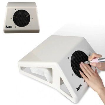 Витяжка для манікюру 100W, MAX Ultimate / Настільна манікюрна витяжка з регулятором потужності 234570163 фото