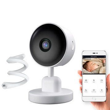 Умная видеоняня с гибким крепление SMART WIFI / Радионяня с камерой 234566497 фото