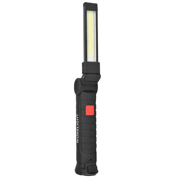 Аккумуляторный переносной фонарь с магнитом и USB, WORKLIGHT-W51-SMD+COB / Светодиодная кемпинговая лампа 234567680 фото