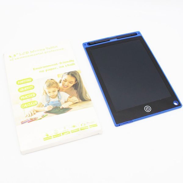 Графічний LCD планшет для малювання + стілус, 8,5", Dex, Синій / Дитяча дошка для записів 234566317 фото